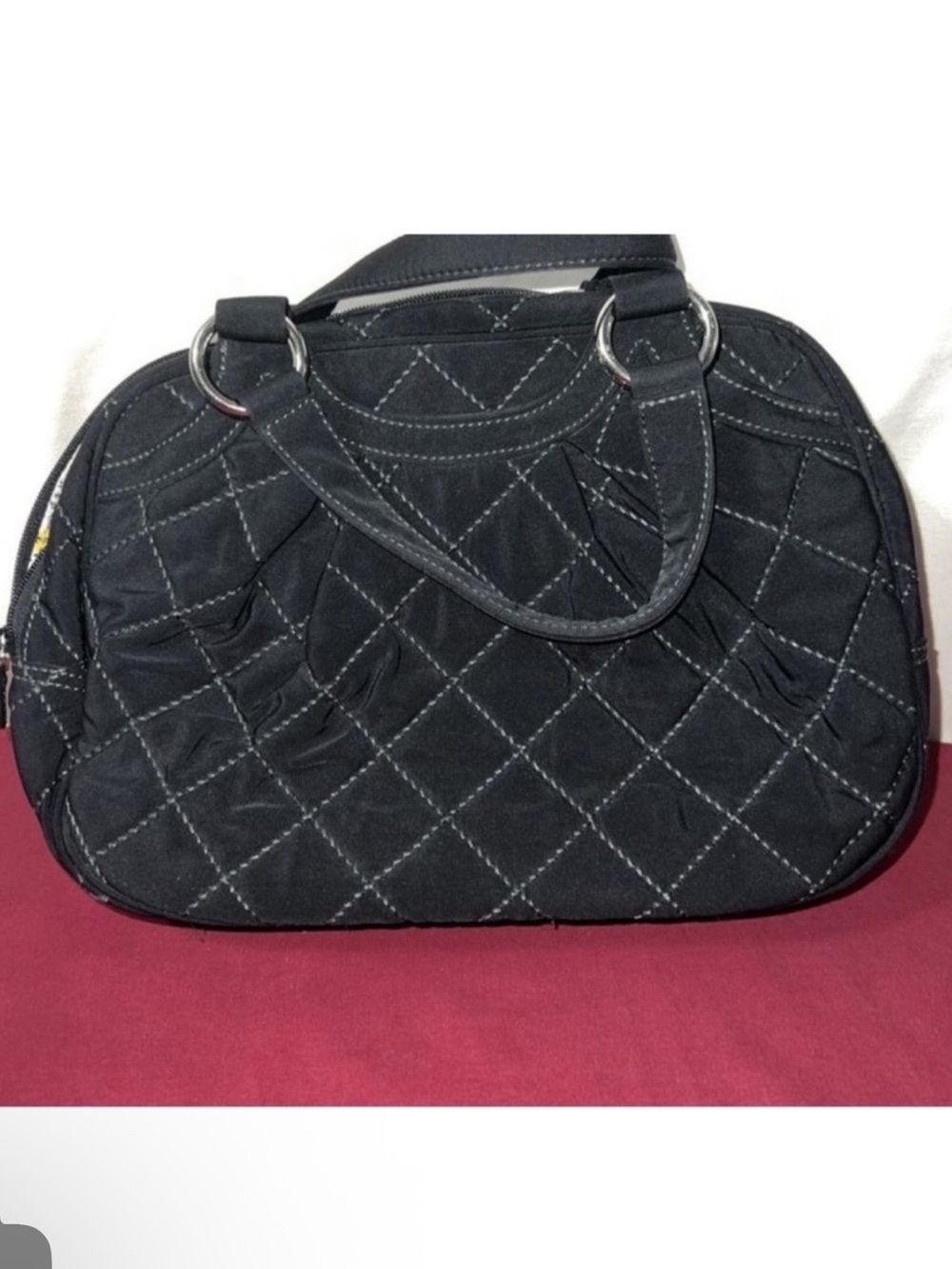 Vera Bradley Bowler Type  Quilted Top-Handle Women’s Bag
